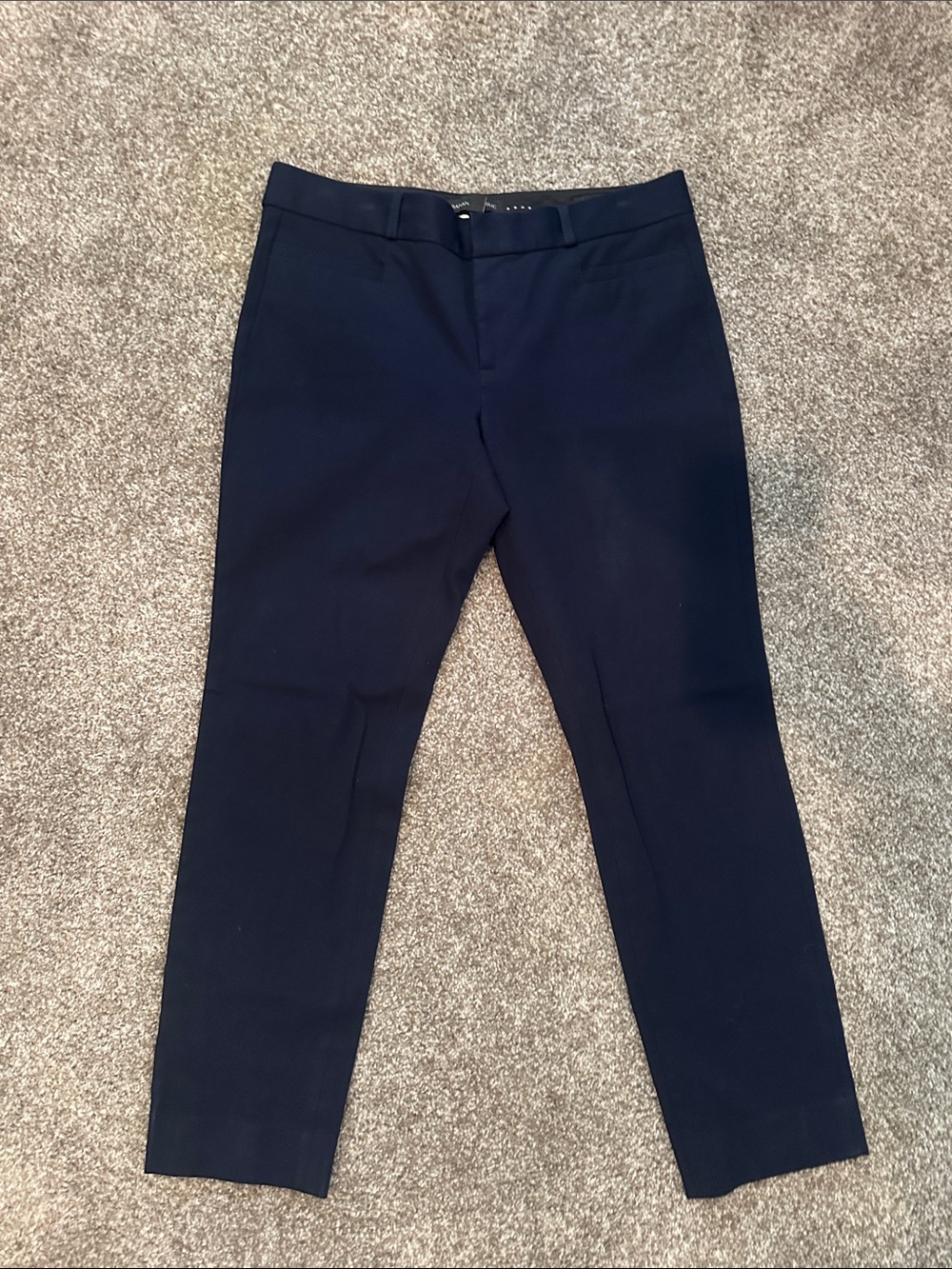 Banana Republic Navy Slim Dress Pants